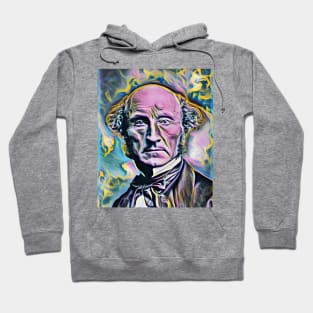 John Stuart Mill Portrait | John Stuart Mill Artwork 9 Hoodie